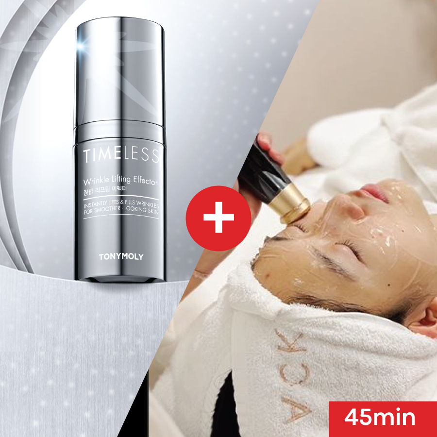 2025 Summer Sale Special Bundle  - Timeless Wrinkle Lifting Effector + 45 minutes Timeless Effector Anti-Wrinkle Eye Treatment with RF machine