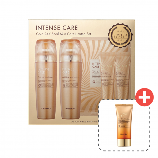 Intense Care Gold 24K Snail Skin Care Limited Set