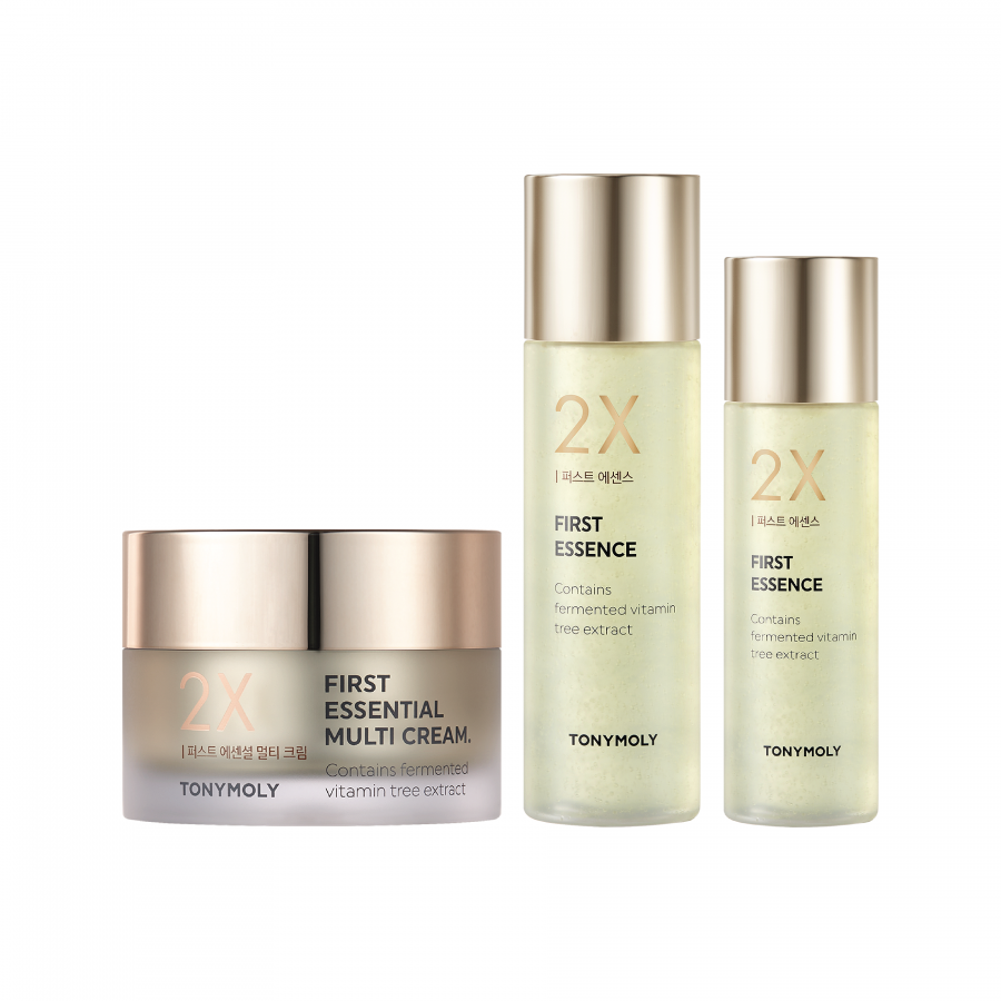 2X First Essence 200ml +120ml + 2X First Essential Multi Cream Bundle