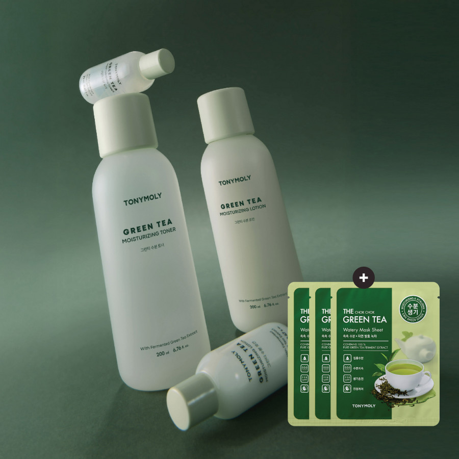 Green Tea Moisturizing Skincare Set