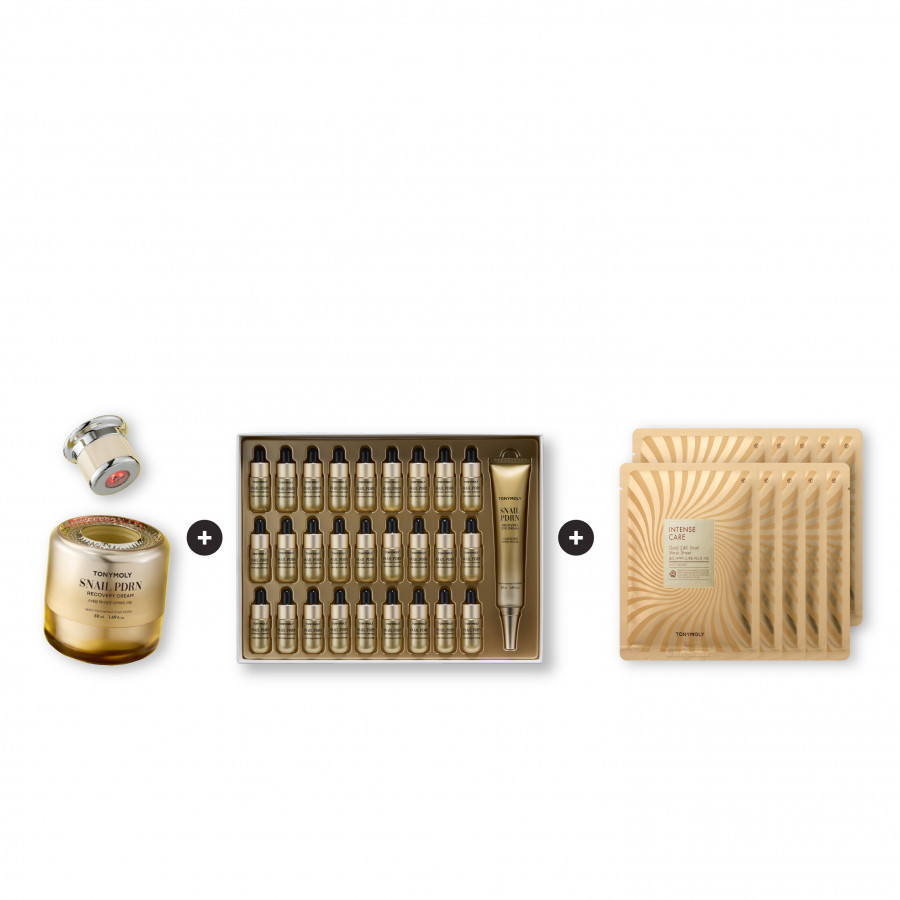 蝸牛PDRN眼霜安瓶護膚組合