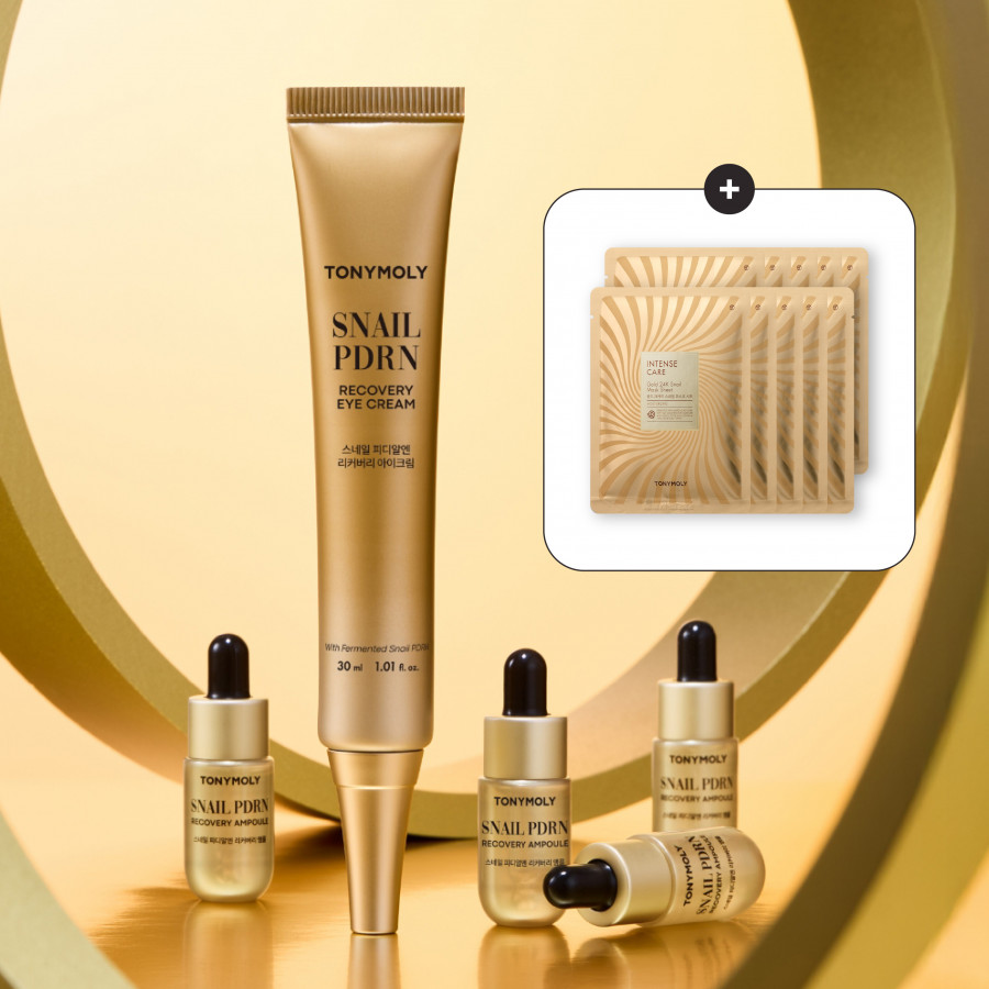 Snail PDRN Recovery Ampoule& Eye Cream Set