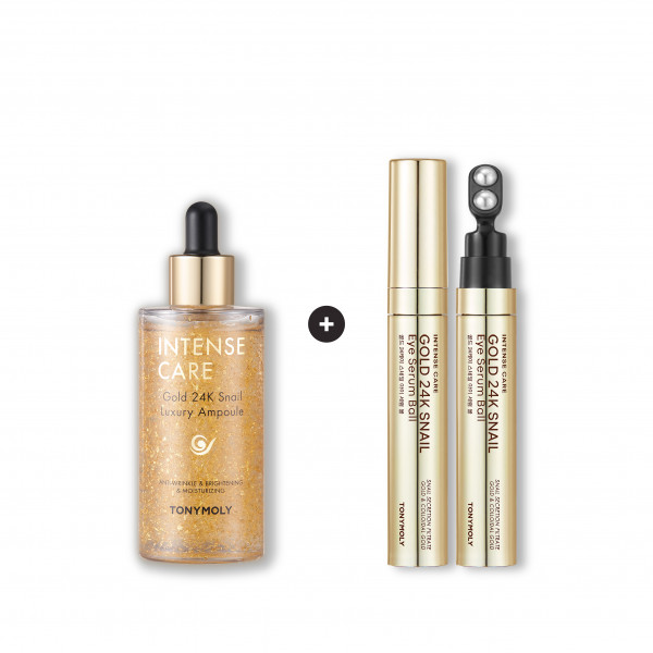 24K Golden Snail Luxury Serum Duo Bundle