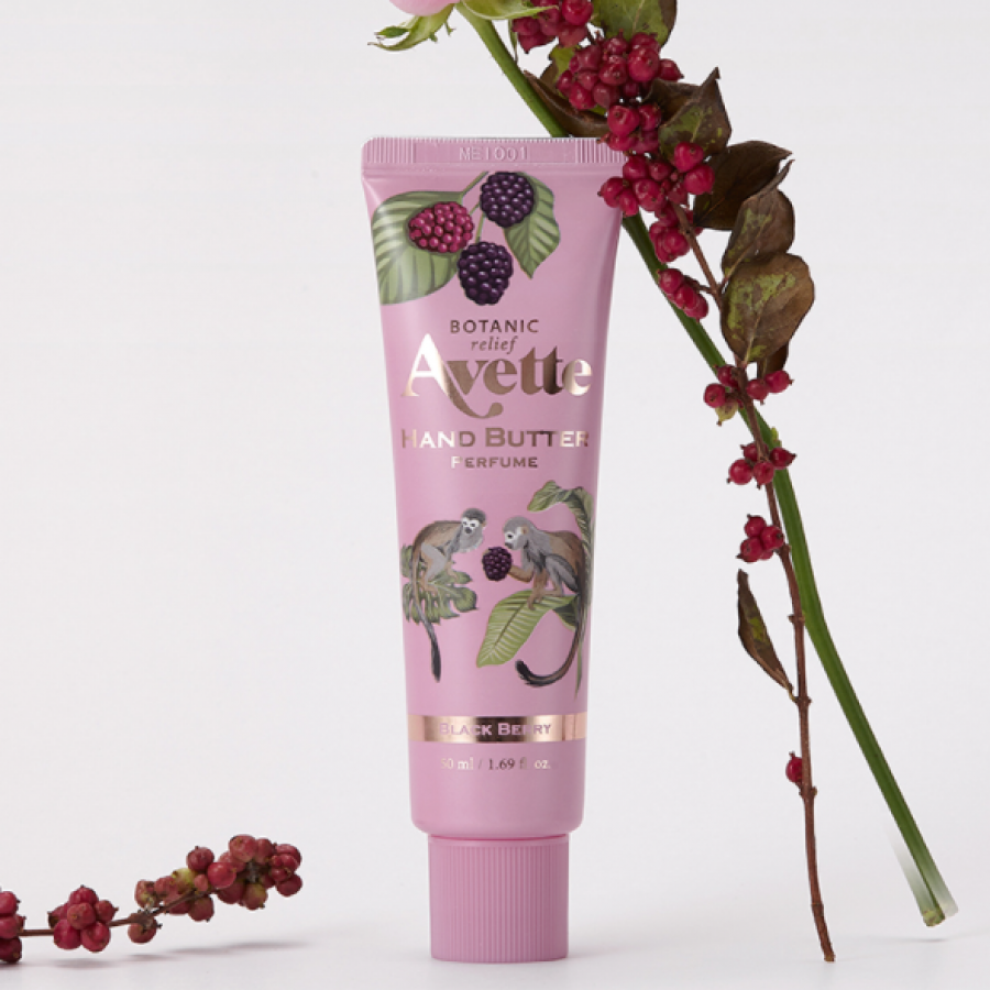 Avette Botanic Relief Blackberry Perfume Hand Cream