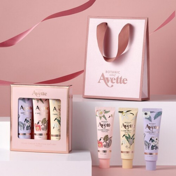 Avette Botanic Relief Perfume Hand Butter Set