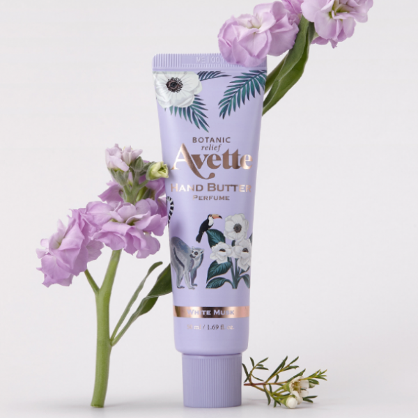 Avette Botanic Relief White Musk Perfume Hand Butter