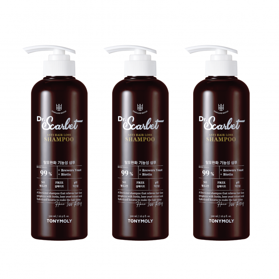 Online Bundle - Dr. Scarlet Biotin Anti Hair Loss Shampoo 3pcs