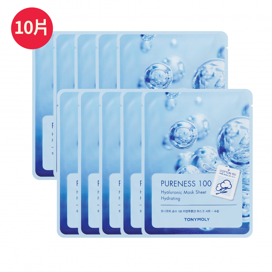 PURENESS 100 MASK - HYALURONIC ACID (10 pcs)