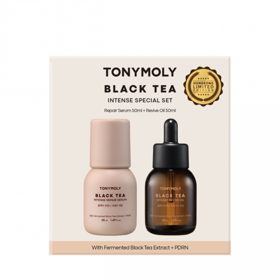 Black Tea Intense Repair Serum& Revive Oil Set
