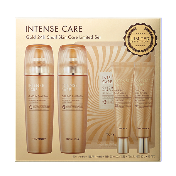 Intense Care Gold 24K Snail Skin Care Limited Set