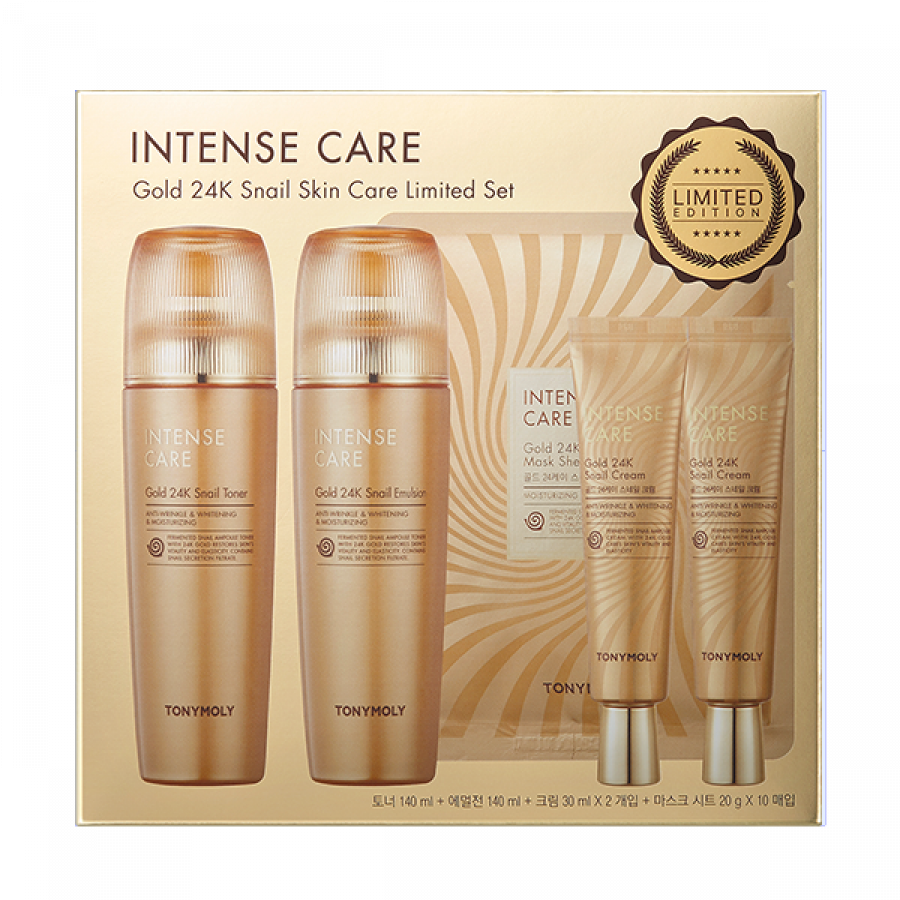 Intense Care Gold 24K Snail Skin Care Limited Set