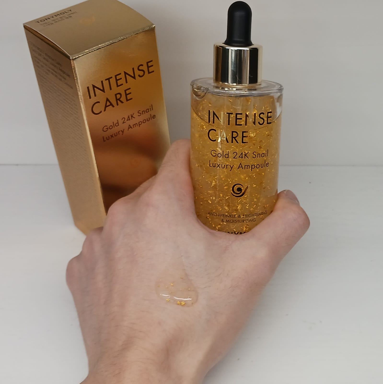 Intense Care Gold 24K Snail Luxury Ampoule| Anti aging Skin