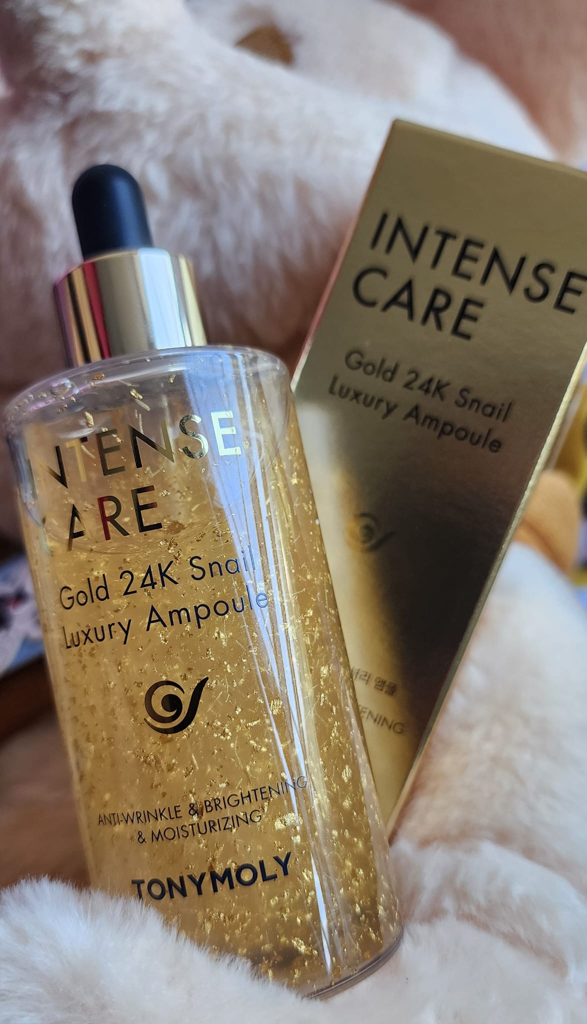 蝸牛全效修護24K純金尊貴營養安瓶| 皇牌精華| 抗皺護膚品| TONYMOLY