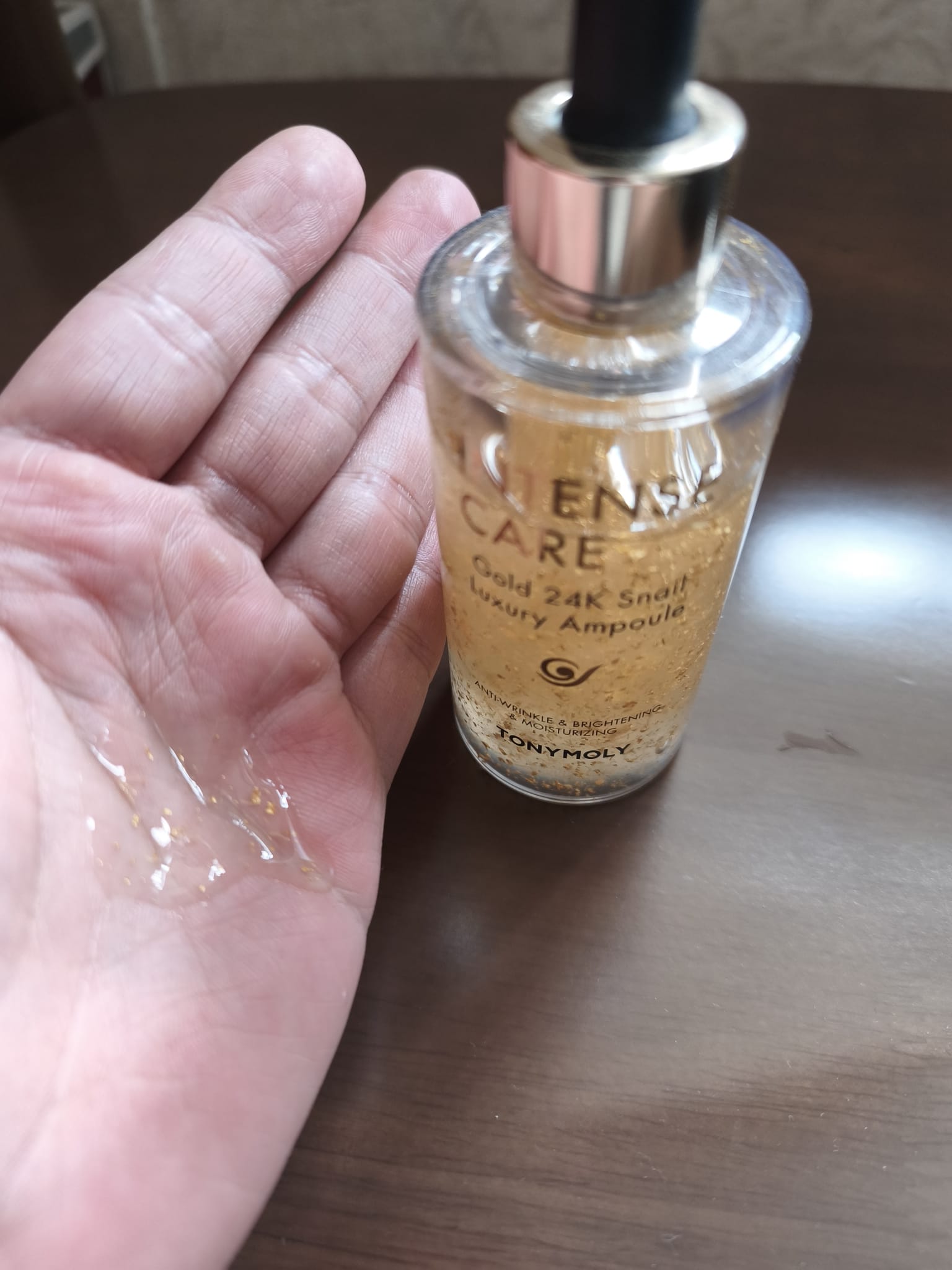 Intense Care Gold 24K Snail Luxury Ampoule| Anti aging Skin Care