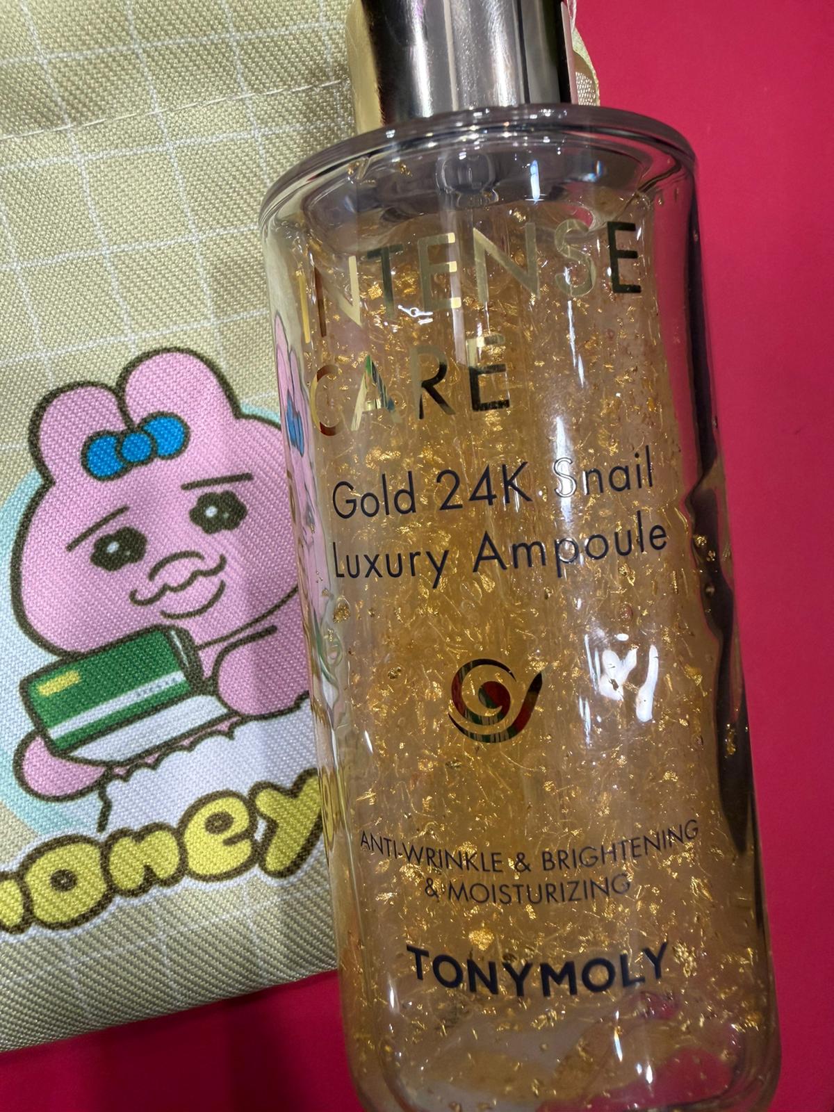 Intense Care Gold 24K Snail Luxury Ampoule| Anti aging Skin Care