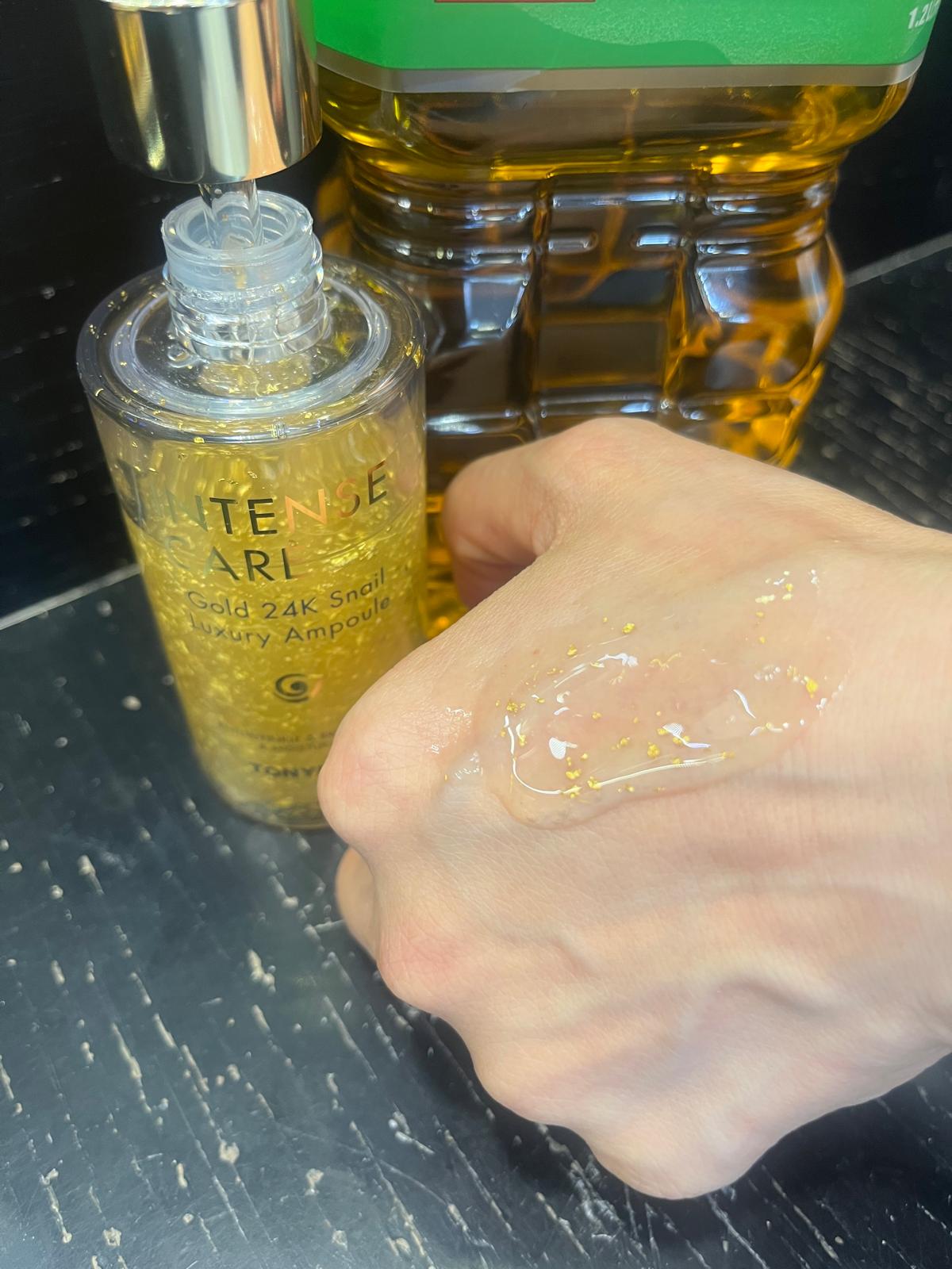 美容液 TONYMOLYPrestigeSnailGoldPerfectAmpoule Intense Care Gold 24K Snail Luxury Ampoule| Anti aging Skin Care