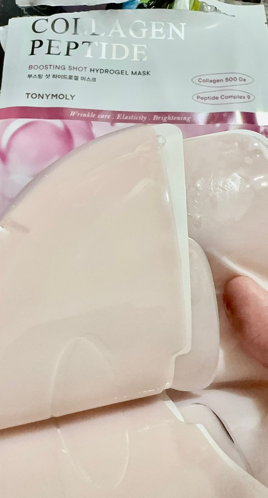 Collagen Peptide Boosting Shot Hydro Gel Mask 10pcs | TONYMOLY