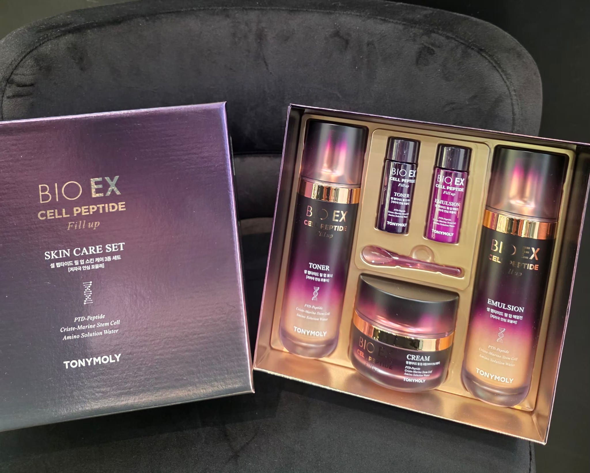 BIO EX Cell Peptide Fill Up Skincare 3 Set | TONYMOLY